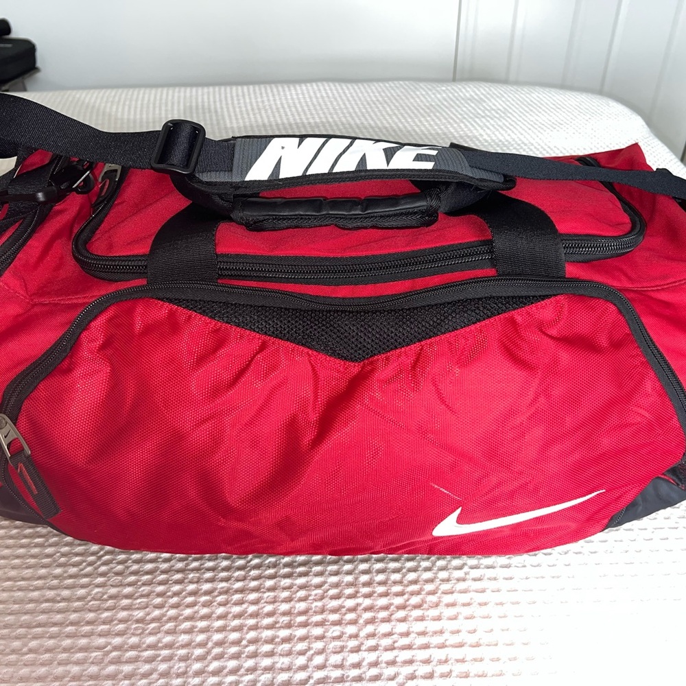 Vintage Nike Duffel - Red